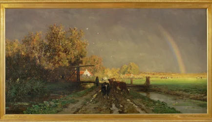 El arco iris, c.1874-75 (pintura sobre lienzo)
