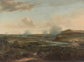 La batalla de Medway
Vela a Chatham, 1667: vista desde una colina cerca de Rochester