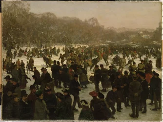 Patinaje en Haagse Bos