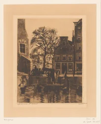 Revisión de la torre Montelbaan en Ámsterdam