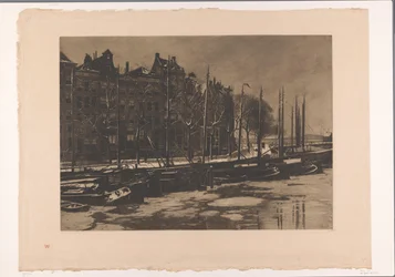 En el interior, Amsterdam, con nieve Dentro II