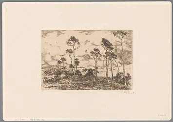 Paisaje con árboles desnudos y leñadores
Carga de montes (título original)