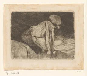 Chica lectora (vista desde atrás) (título original)