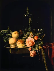 Rosas y Duraznos, 1659