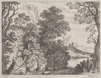 paisaje forestal Paisajes italianos (título de la serie)