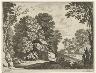 Céfalo y Procris Paisajes italianos (título de la serie)
