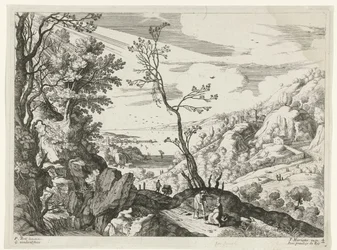 Paisaje con Judá y Tamar Paisajes italianos (título de la serie)