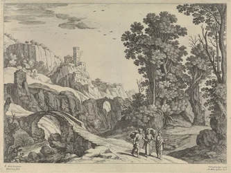 Paisaje con los Viajeros de Emaús
