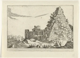 Pirámide de Cayo Cestio Ruinas romanas (serie 2) (título de la serie)
