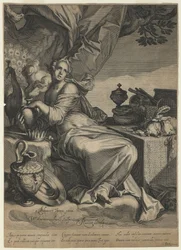 Alegoría de la vanidad y la naturaleza transitoria de las posesiones mundanas, 1608
