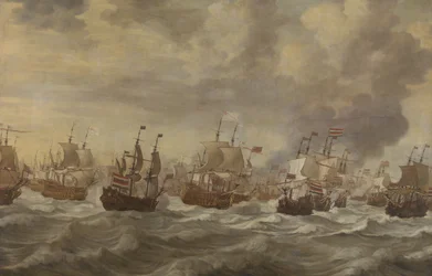 Episodio de la Batalla Naval de Cuatro Días de junio de 1666