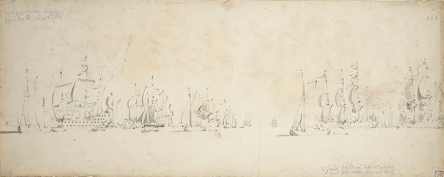 De Ruyter se une a la flota de Tromp en el Mar del Norte, 8-18 de agosto de 1665