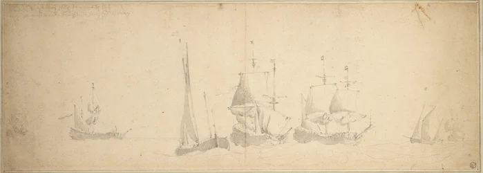 Barcos holandeses en el mar, 28 de mayo-7 de junio de 1665