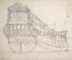 Retrato del "Hilversum", c.1655 (grafito)