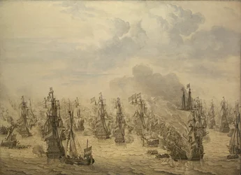 La batalla de Scheveningen