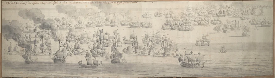 La batalla del Texel (Kijkduin)