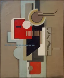 Máquina con cuadrado rojo