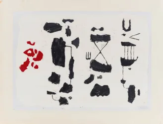 Signos negros - Figuras negras con forma roja