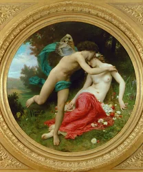 Flora y Zephir (pintura sobre lienzo)