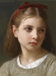 Retrato de una niña pequeña