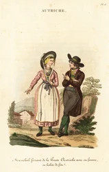 Herrero y su mujer, Alta Austria