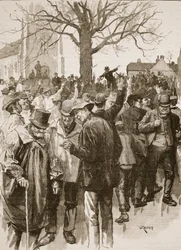 Huelga de los trabajadores agrícolas de Warwickshire: reunión en Whitnash