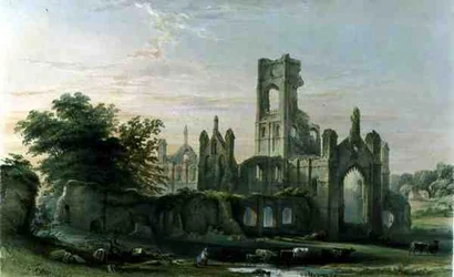 Abadía de Kirkstall desde el Sureste, de 