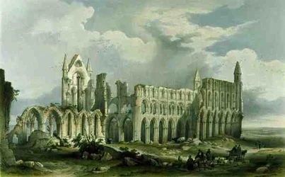 Abadía de Whitby desde el Suroeste, de 