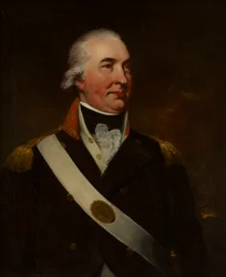 Retrato de medio cuerpo del coronel Alexander Duff