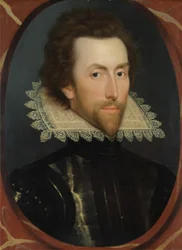 Retrato de Grey Brydges, Quinto Barón Chandos de Sudeley (c. 1581-1621) c.1615
