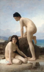 Las bañistas, 1884