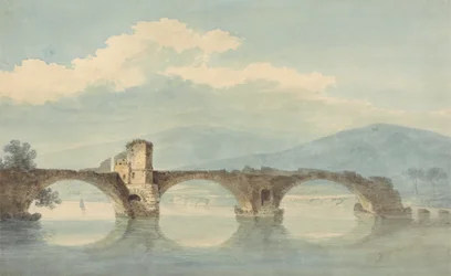 Un puente sobre el Arno (?)