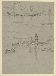 Dos escenas de río