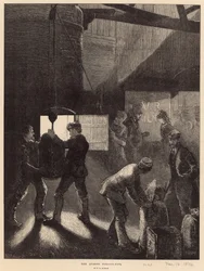 La pipa de tabaco de la reina (grabado)