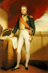 Almirante de la flota Sir George Cockburn (1772-1853)