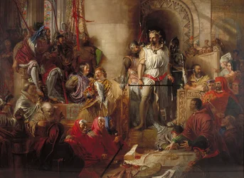 El juicio de Sir William Wallace en Westminster