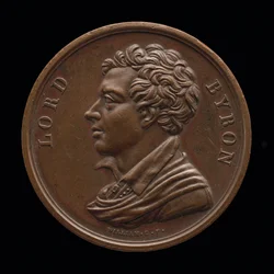 Lord Byron, 1788-1824, Poeta [anverso]