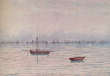 Una flota pesquera, 1910