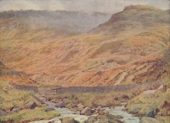 Una vista en los Peninos, 1910
