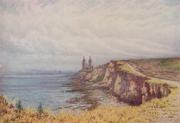 Los Acantilados en Reculver, 1910