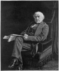 William Ewart Gladstone, estadista y primer ministro del Partido Liberal Británico, 1894