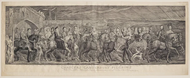 Los peregrinos de Canterbury de Chaucer