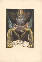 Europa. Una Profecía, Placa 12, El Ángel de Albión se Levantó... (Bentley 14)