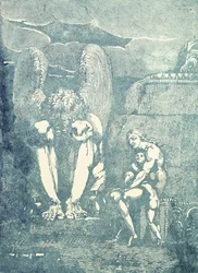 Sobre los ángeles de Albión, mediados de 1790s