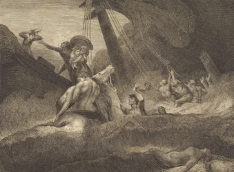 Boceto de un naufragio, 1809
