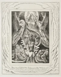 The Book of Job:  Pl. 16, Thou hast fulfilled the judgment of the wicked
