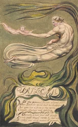Primer Libro de Urizen, Lámina 2(b), "Preludio" (Bentley 2b)