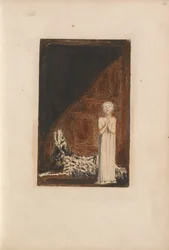 El primer libro de Urizen, Placa 25 (Bentley 26)