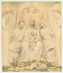 La Sagrada Familia también conocida como Cristo en el regazo de la Verdad, c. 1805