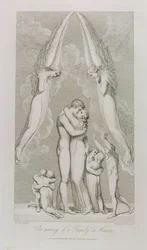 El Encuentro de una Familia en el Cielo, pl.4, ilustración de 